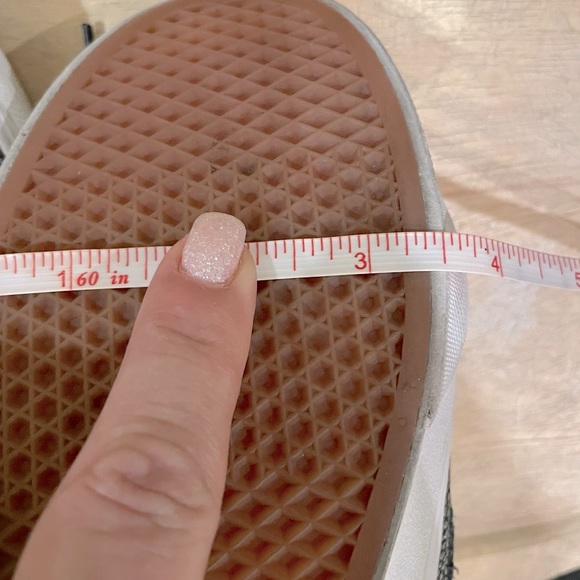 Vans High Top SK8 Metallic Black Silver Pebble Sneakers Unisex M 7.5 W 9 - Picture 11 of 16